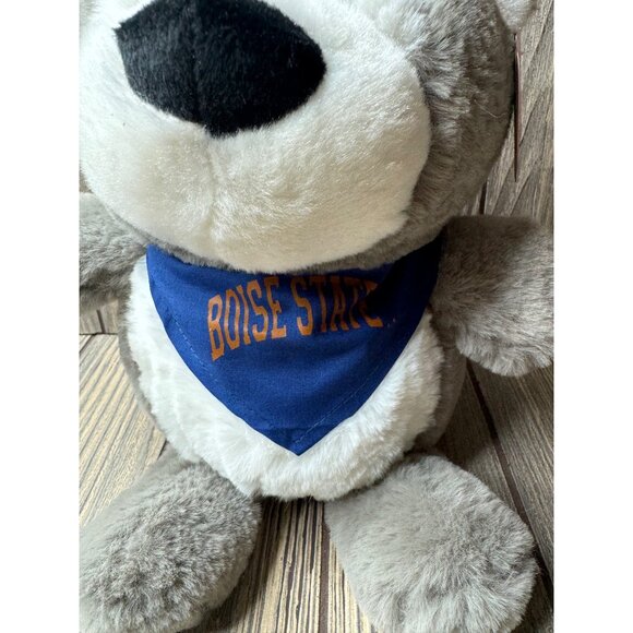 Boise State Plush Husky Toy By Aurora - Eco Friendly  12" - Picture 2 of 5